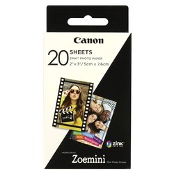 Carta fotografica 5 x 7,6 cm 20pz ZINK Zp 2030 20 Fogli Exp Hb 3214C002