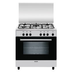 Cucina gas 5 zone ALPHA Inox classe A (2021) A855EI (80x50x90cm)