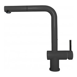 Miscelatore lavello doccetta estraibile STREAM PLUS Nero MGKSTP40