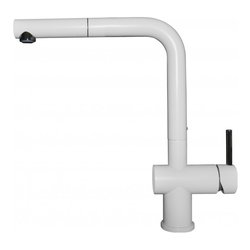 Miscelatore lavello doccetta estraibile STREAM PLUS Bianco MGKSTP68