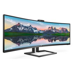 Image of Monitor 49" ( LED 2K 1440p QHD 60Hz ) BRILLIANCE P Line Superwide Qhd nero 499P9H 00 cod094
