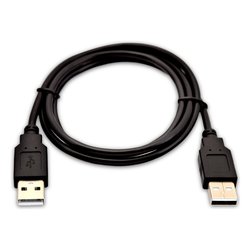 Cavo USB 2.0 Black 2m V7USB2AA 02M 1E