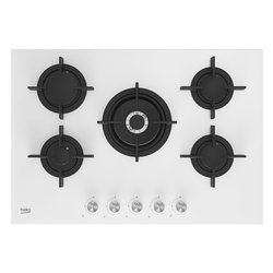 Piano cottura gas 5 zone Hilw 75222 Sw Bianco (75cm)