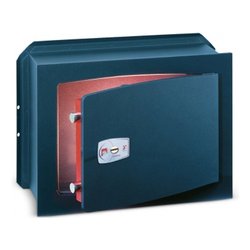 Cassaforte a chiave incasso muro EURO KEY Grigio scuro (39x20x27 cm) EK 4
