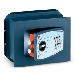 Cassaforte a combinazione incasso muro GOLD TRONY Grigio scuro (27x15x21 cm) GT 1