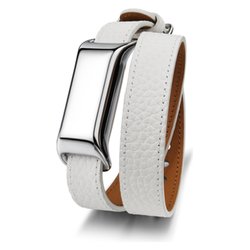 Smartband MOVEBAND Mb12 Bt Cromo e Bianco