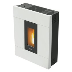Stufa pellet 7kW TABLA 7 Slim Bianco 4 stelle 7019032