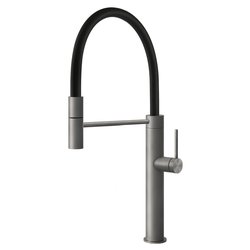 Miscelatore lavello doccetta estraibile 316 KITCHEN Steel brushed 60010 239