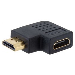 Connettore video Hdmi Angolato 270 Gradi Black IADAP HDMI 270
