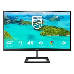 Image of Monitor 32" ( LED 4K 2160p UHD 60Hz ) E LINE Curvo Ultra Wide Color Uhd nero 328E1CA 00 cod094