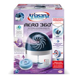 Assorbiumidità kit contenitore AERO 360 Tab 450 gr inclusa Lavanda 2631639