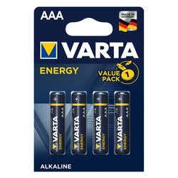 Batteria Ministilo AAA Alcalina ENERGY 4pz 04103 229 414