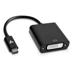 Convertitore video Adattatore da Usb C a Dvi D Black V7UCDVI BLK 1E
