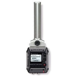 Registratore F1 Field Recorder + Shotgun Mic Black e Silver