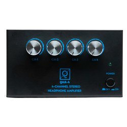 Amplificatore cuffie Qha 4 Channel Black 063939