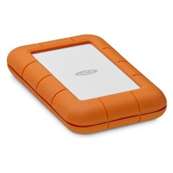 Hard Disk esterno tascabile 2TB RUGGED SECURE Orange e Silver STFR2000403