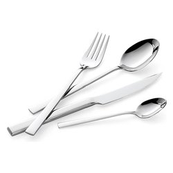 Set posate tavola 24 pz Inox GIADA Cromo lucido 14453652724