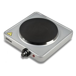 Image of Fornello elettrico 1 zona (D18,5cm) Caldone argento G10121 (25x29x6,5cm) 1500W cod094
