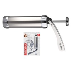 Formine biscotti 1 pz Pistola Siringa Cromato 03GD272