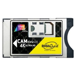 Modulo CAM TIVUSAT 4K Ultra Hd con Tessera BUNDLETVSAT4K