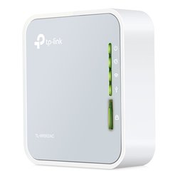 Router F SERIES Client Router AC750 Dual Band White e Grey TL WR902AC
