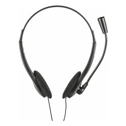 Cuffie microfono filo PRIMO Chat Headset Black 21665