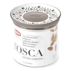 Barattolo plastica (700ml) TOSCA Tortora 55400