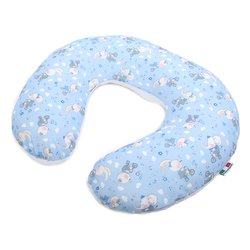 Cuscino allattamento KIKKA Elefanti azzurri 5802EAZ