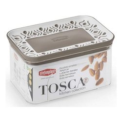 Barattolo plastica (700ml) TOSCA Tortora 55550