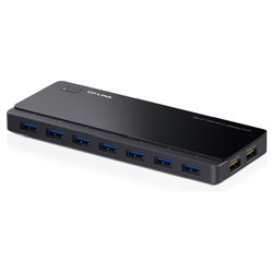Hub USB USB 3.0 7 Port Hub With 2 Charging Ports Black 7 porte UH720