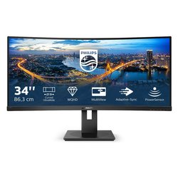 Image of Monitor 34" ( LED 2K 1440p QHD 100Hz ) B LINE Ultrawide Curvo Qhd nero 345B1C 00 cod094