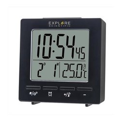 Sveglia Multifunzione radiocontrollata Black RDC1005BLK