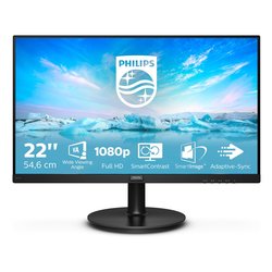 Image of Monitor 22" ( LED Full HD 1080p 75Hz ) V LINE nero 221V8A 00 cod094
