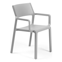 Sedia con braccioli TRILL Armchair Grigio 40250 03 000