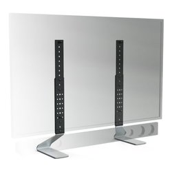 Supporto monitor TV scrivania ( 30 Kg ) VESA 800 x 400 ERARD Fit Up Xl Black e Silver ER035310