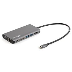 HUB 9 in 1 Mini Dock Usb C Grigio DKT30CHVAUSP