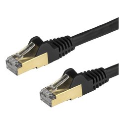 Cavo di rete 6 STP Patch Cable Black 1,5m 6ASPAT150CMBK