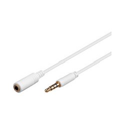 Cavo Jack 3.5 Icoc Mf050W White 62364 5m