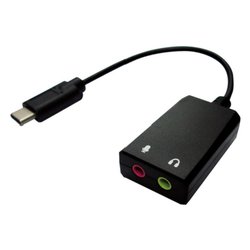 Cavo adattatore Audio Type C Jack Black 0,15m RO12 99 3213