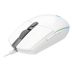 Mouse Gaming G SERIES G203 Lightsync Wired White 910 005797