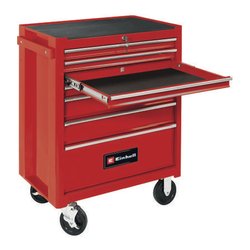 Carrello porta attrezzi Tc Tw150 7 Cassetti acciaio (68,5x45,5x87,5cm) Rosso 4510151