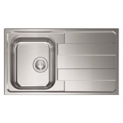Image of Lavello 1 vasca (86x50cm) LEVANTE Inox Satinato 015723SCSSP cod094