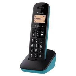 Cordless Singolo Dect Black e Cyan KX TGB610JTC