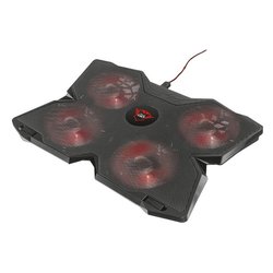Image of Base raffrossodamento GXT 278 Yozu nero e rosso 20817 cod094