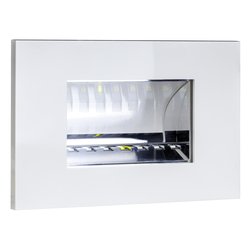 Lampada emergenza 503 Em503 Bianco (6 luci - 60 Lumen - 4,8 W - 2 Ore) (IP40) (11,8x3,6x7,6cm) 4611F