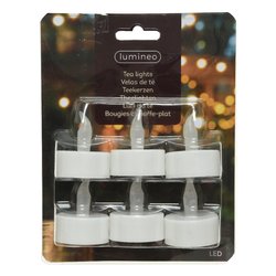 Set candele led 6 pz Tea light 6 pz Bianco caldo 482264