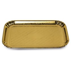 Set vassoi monouso 3 pz cartone (19x28cm) EASY BAKE Oro 15792C