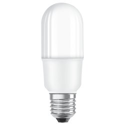 Lampadina tubolare led STAR St Stick Smerigliata E27 9W Warm white 2700 K