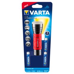 Torcia elettrica multiuso 2 livelli luce F10 ( LED 5W 235 lm ) OUTDOOR SPORTS Giallo e Nero 017627101421
