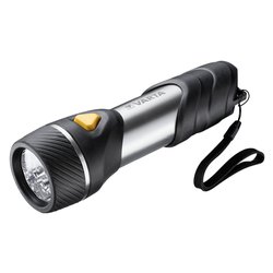 Torcia elettrica multiuso Day Light Multi Led F30 nero e argento LED 70 lm 017612101421
